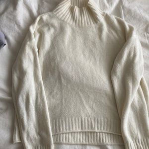 Cream knit sweater